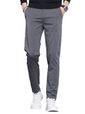 Men’s Slim-Fit Pinstripe Pants