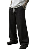 Men's Wide-Leg Drawstring Pants